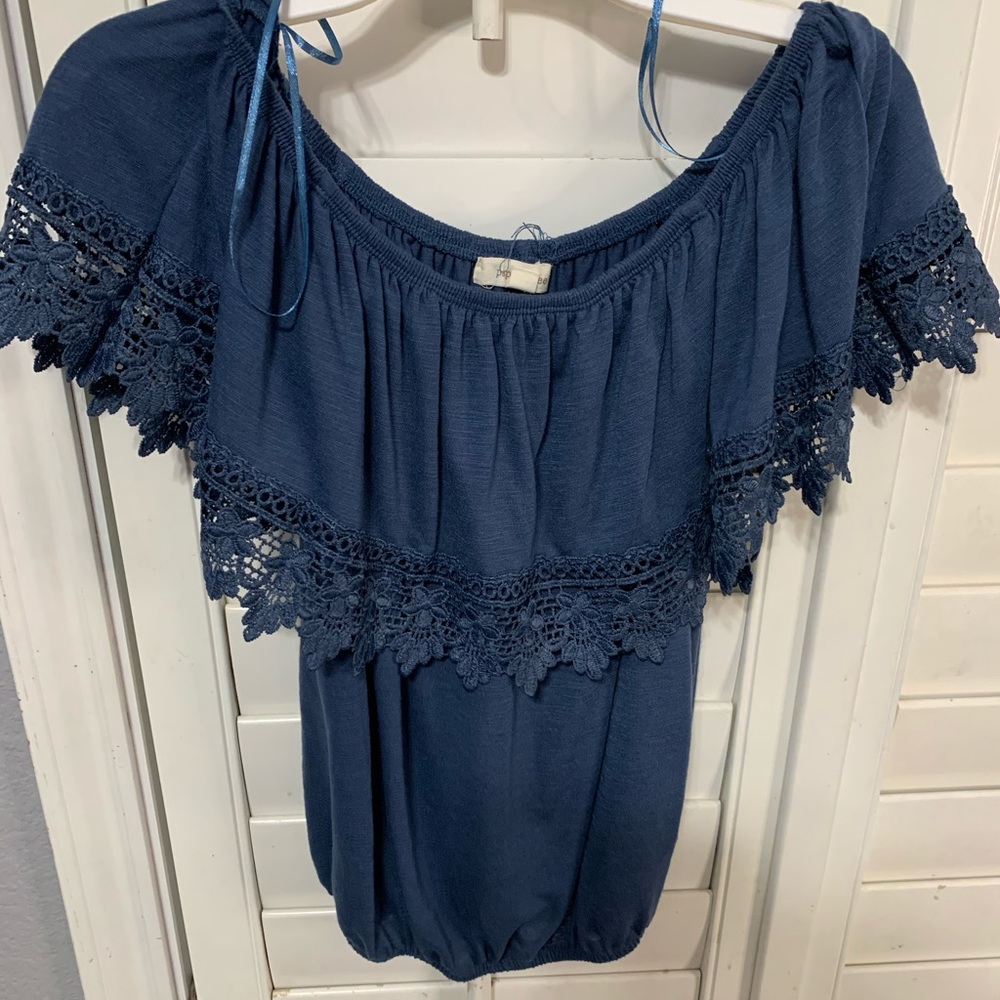 Off the shoulder blouse